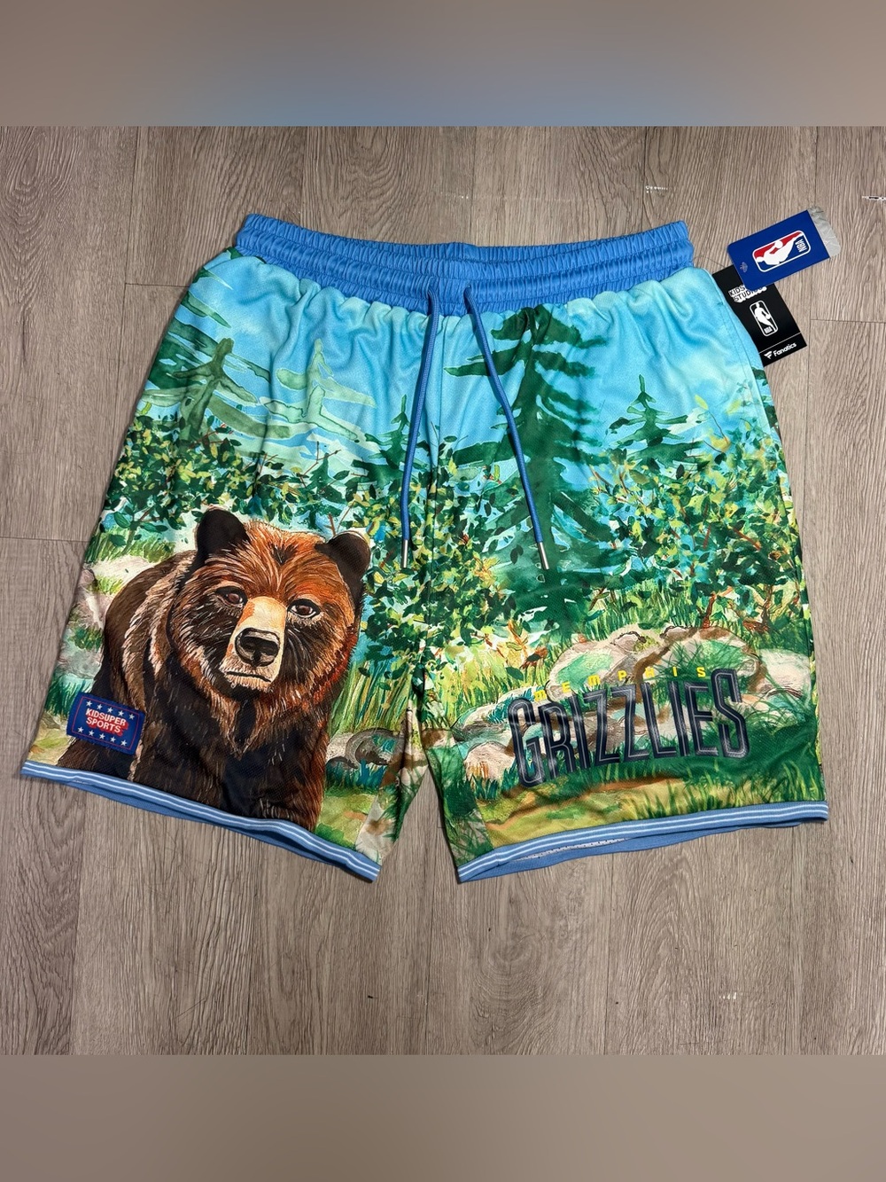 Memphis Grizzlies NBA & KidSuper Studios Hometown Shorts Unisex Sizes S-XL New